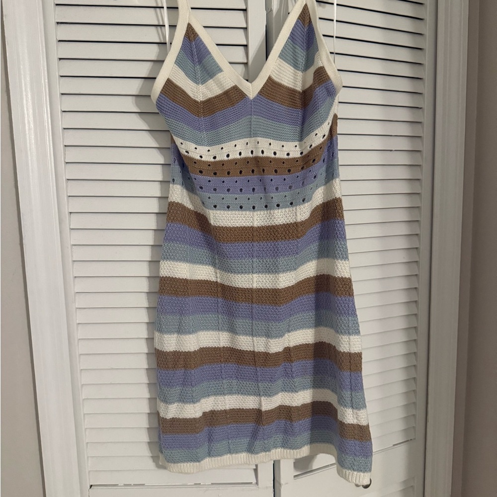 Striped Knit Dress